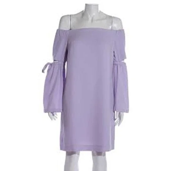 Club Monaco | Dresses | Club Monaco Lavender Purple Cold Shoulder Dress  Size 8 | Poshmark